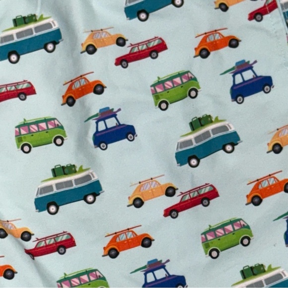 Surf Society Men’s Size Large Retro Cars Swim Trunks Board Shorts - Picture 6 of 8